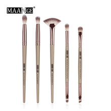 Cargar imagen en el visor de la galería, MAANGE Pro 3/5/12 pcs/lot Makeup Brushes Set Eye Shadow Blending Eyeliner Eyelash Eyebrow Brushes For Makeup New