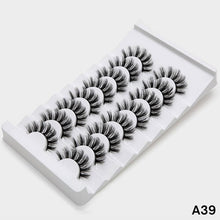 Cargar imagen en el visor de la galería, SEXYSHEEP 4/8 pairs 3D Mink Lashes Natural False Eyelashes Dramatic Volume Fake Lashes Makeup Eyelash Extension Silk Eyelashes