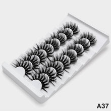 Cargar imagen en el visor de la galería, SEXYSHEEP 4/8 pairs 3D Mink Lashes Natural False Eyelashes Dramatic Volume Fake Lashes Makeup Eyelash Extension Silk Eyelashes