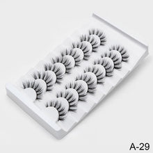 Cargar imagen en el visor de la galería, SEXYSHEEP 4/8 pairs 3D Mink Lashes Natural False Eyelashes Dramatic Volume Fake Lashes Makeup Eyelash Extension Silk Eyelashes