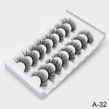 Cargar imagen en el visor de la galería, SEXYSHEEP 4/8 pairs 3D Mink Lashes Natural False Eyelashes Dramatic Volume Fake Lashes Makeup Eyelash Extension Silk Eyelashes