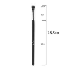 Cargar imagen en el visor de la galería, Flat Head Makeup Brushes Wooden Handle High Quality Highlighter Brush Eyebrow Brush T  Region Beauty Tool
