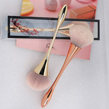 Cargar imagen en el visor de la galería, Large Rose Gold Foundation Powder Blush Brush Professional Make Up Brush Tool Set Cosmetic Very Soft Big Size Face Makeup Brushe
