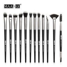 Cargar imagen en el visor de la galería, MAANGE Pro  3/5/12 pcs/lot  Makeup Brushes Set Eye Shadow Blending Eyeliner Eyelash Eyebrow Brushes For Makeup New
