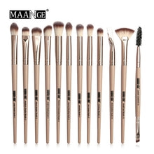 Cargar imagen en el visor de la galería, MAANGE Pro  3/5/12 pcs/lot  Makeup Brushes Set Eye Shadow Blending Eyeliner Eyelash Eyebrow Brushes For Makeup New
