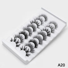 Cargar imagen en el visor de la galería, SEXYSHEEP 4/8 pairs 3D Mink Lashes Natural False Eyelashes Dramatic Volume Fake Lashes Makeup Eyelash Extension Silk Eyelashes

