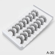 Cargar imagen en el visor de la galería, SEXYSHEEP 4/8 pairs 3D Mink Lashes Natural False Eyelashes Dramatic Volume Fake Lashes Makeup Eyelash Extension Silk Eyelashes

