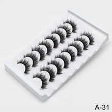 Cargar imagen en el visor de la galería, SEXYSHEEP 4/8 pairs 3D Mink Lashes Natural False Eyelashes Dramatic Volume Fake Lashes Makeup Eyelash Extension Silk Eyelashes
