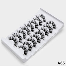 Cargar imagen en el visor de la galería, SEXYSHEEP 4/8 pairs 3D Mink Lashes Natural False Eyelashes Dramatic Volume Fake Lashes Makeup Eyelash Extension Silk Eyelashes
