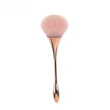 Cargar imagen en el visor de la galería, Large Rose Gold Foundation Powder Blush Brush Professional Make Up Brush Tool Set Cosmetic Very Soft Big Size Face Makeup Brushe
